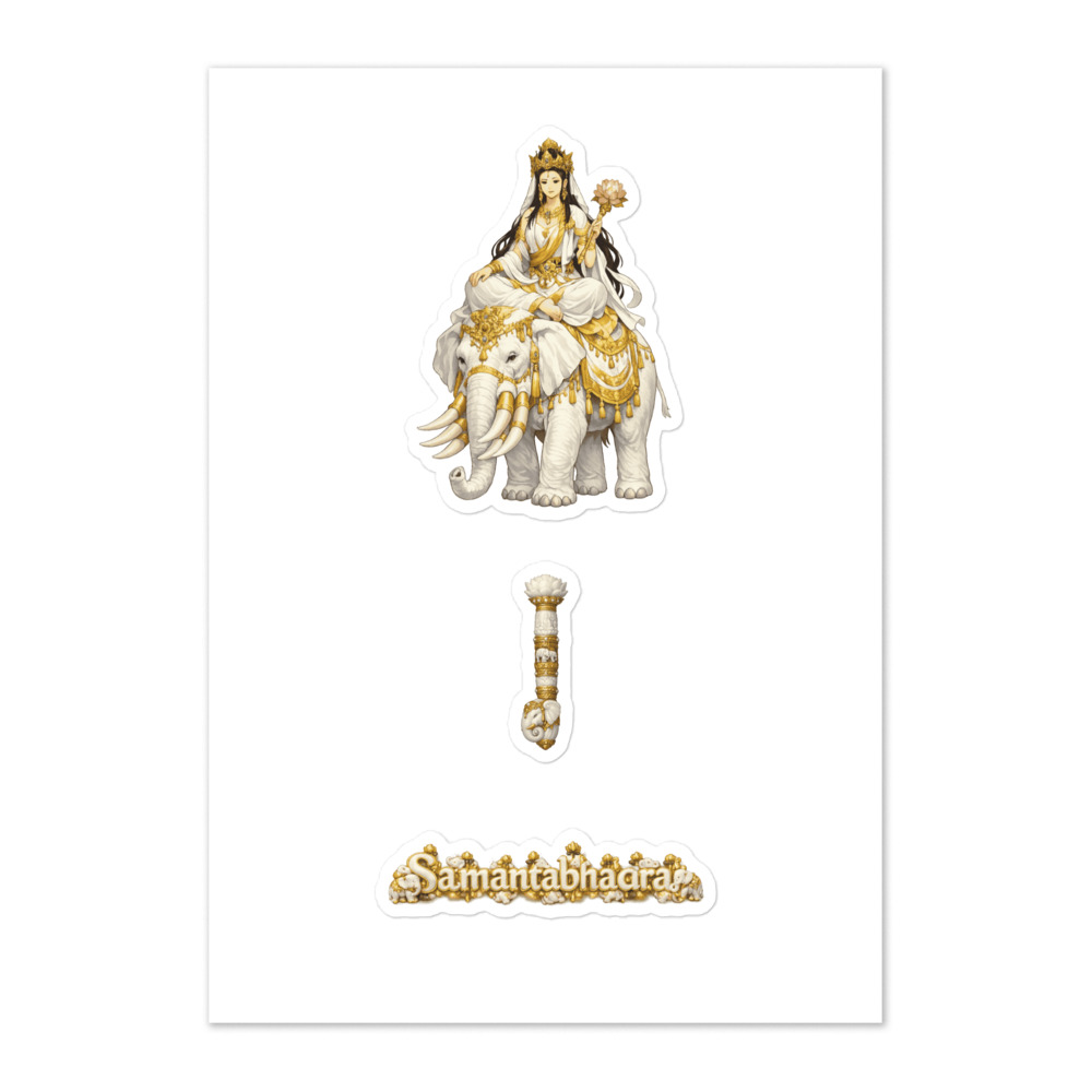 Samantabhadra Seal Sticker Set
