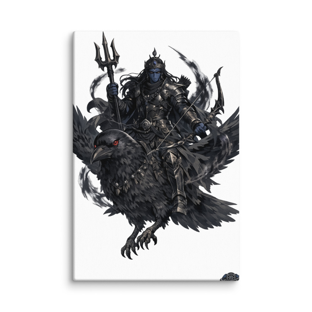 Śani Mascot Canvas