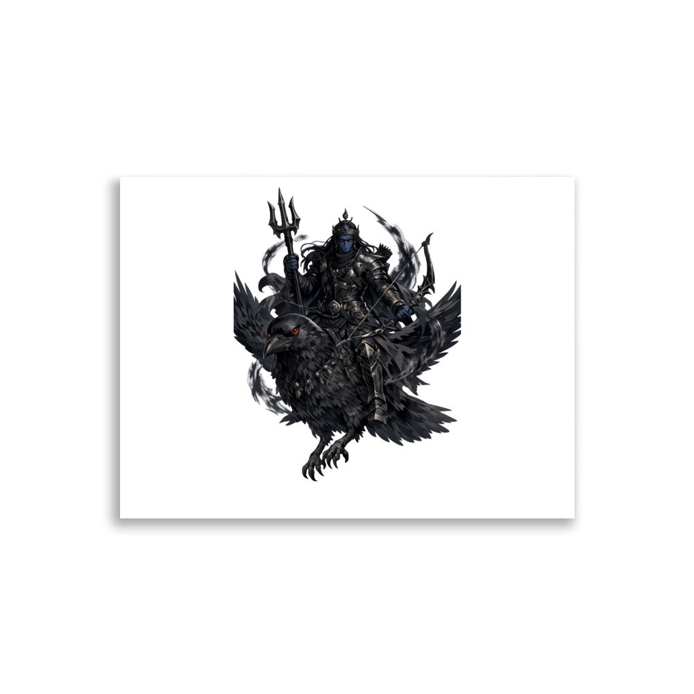Śani Mascot Art Print