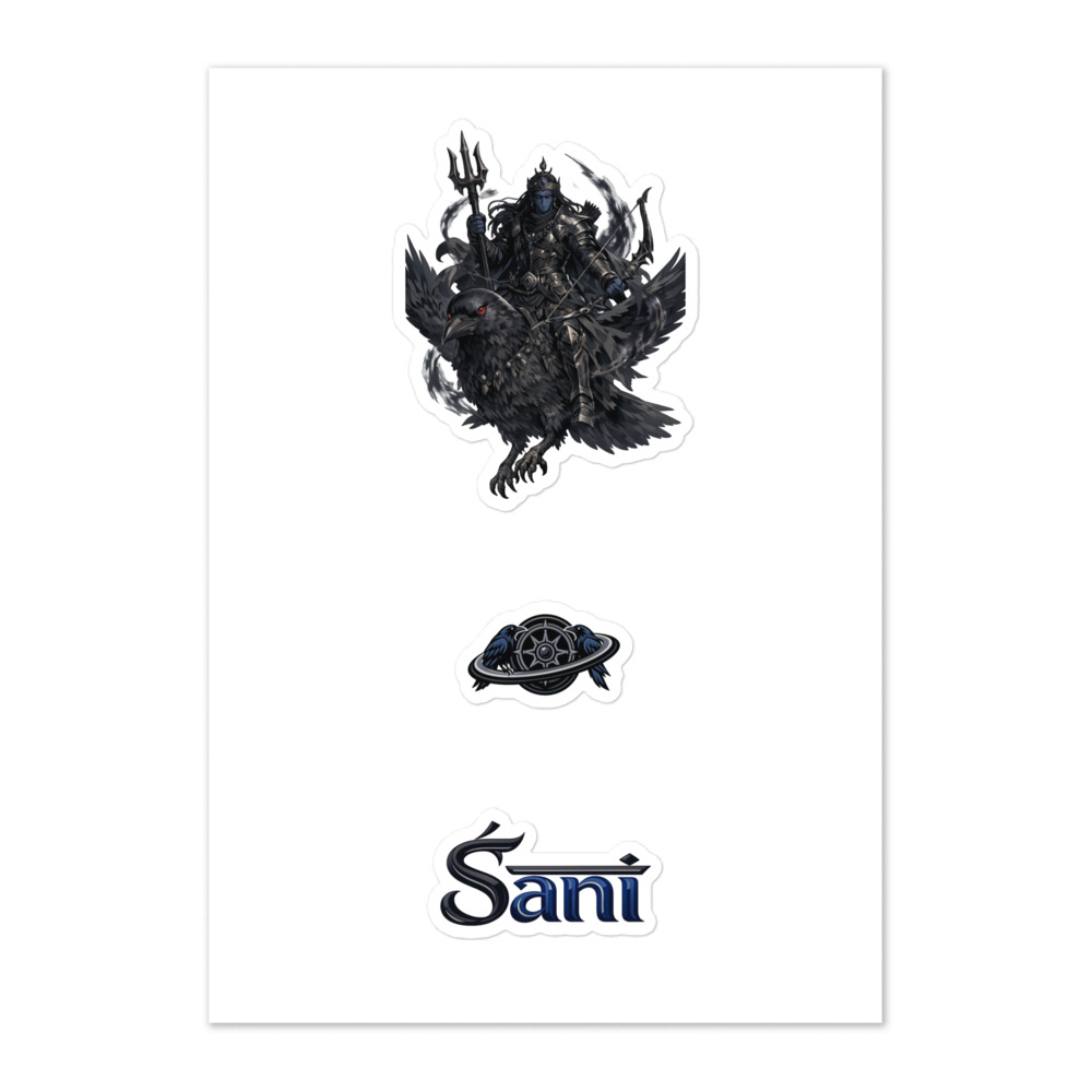 Śani Seal Sticker Set