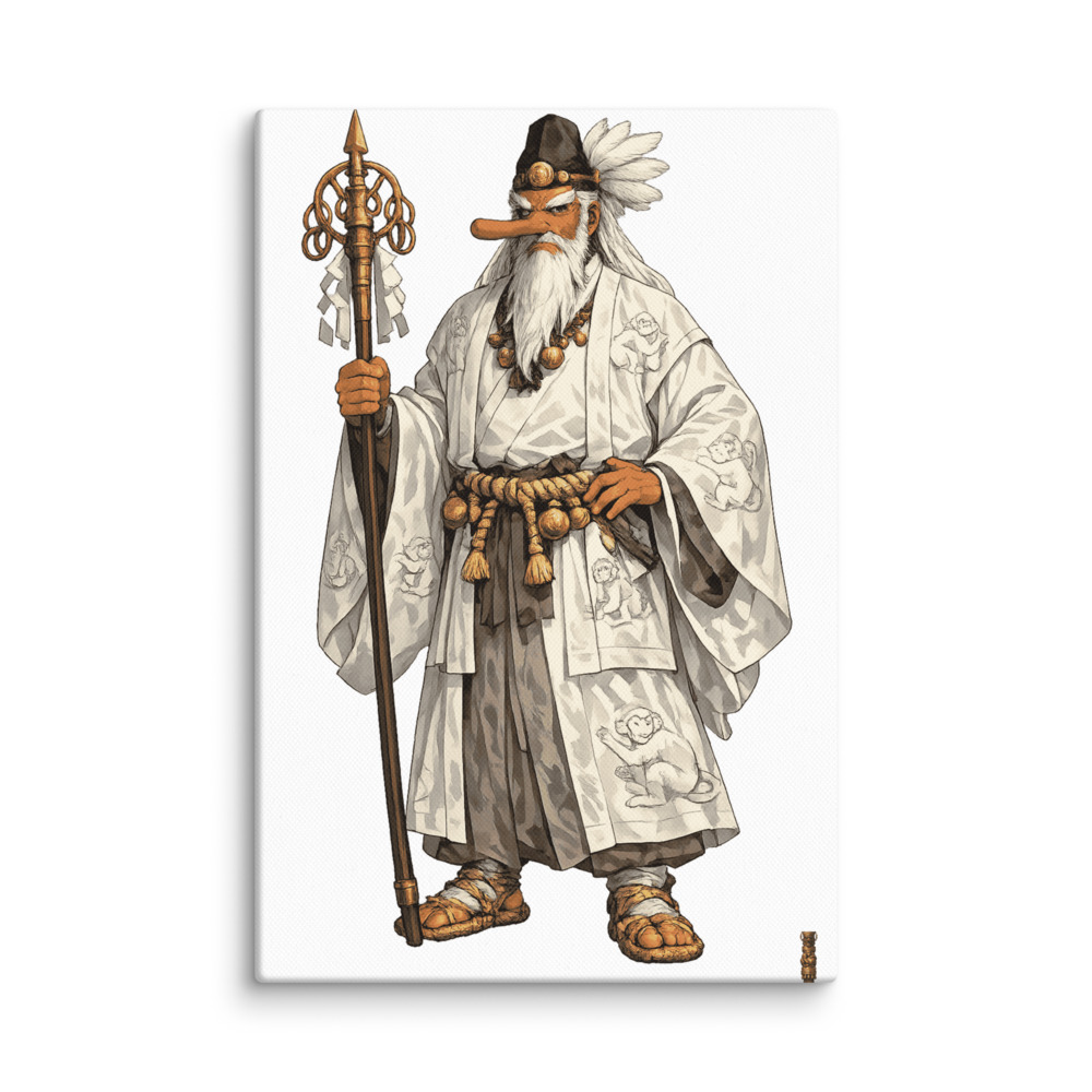 Sarutahiko Mascot Canvas