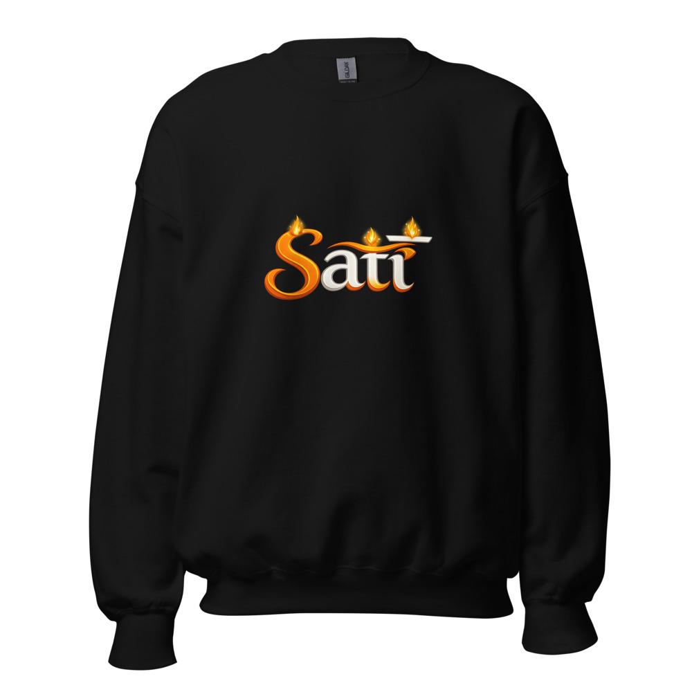 Satī Temple Crewneck
