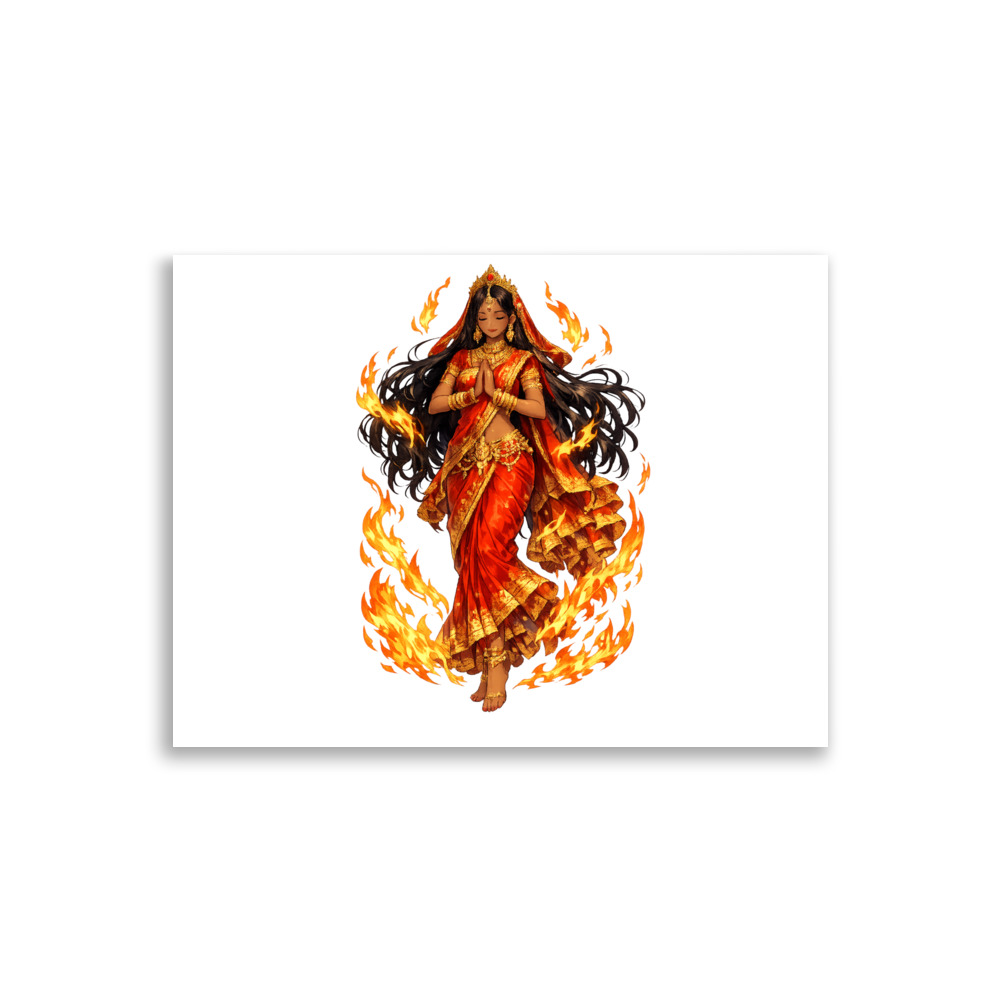 Satī Mascot Art Print
