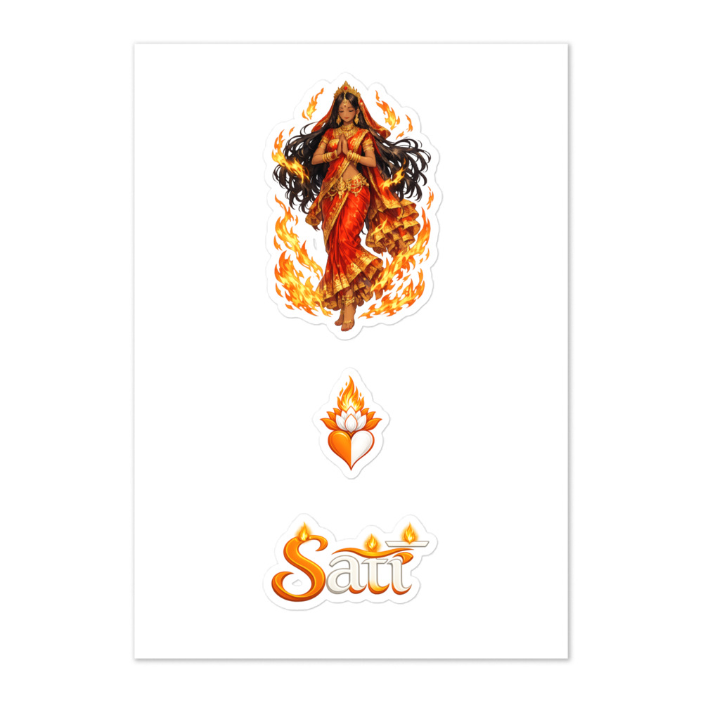 Satī Seal Sticker Set