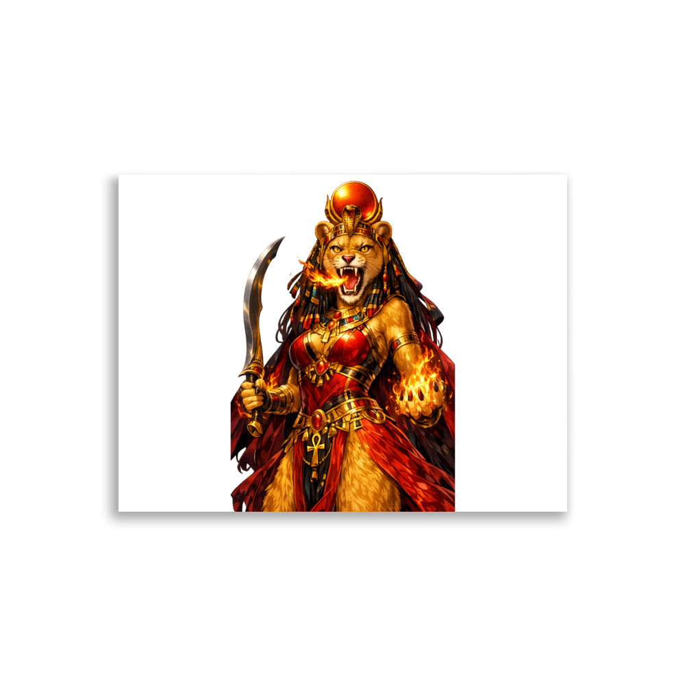 Sḫmt Mascot Art Print