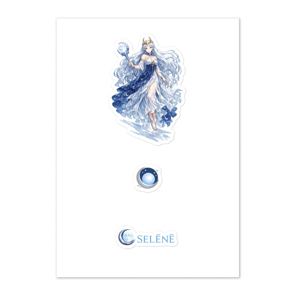 Selēnē Seal Sticker Set