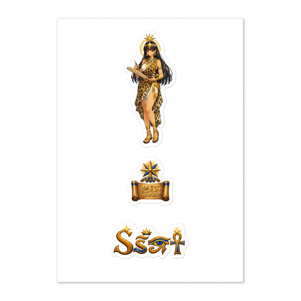 Sšꜣt Seal Sticker Set