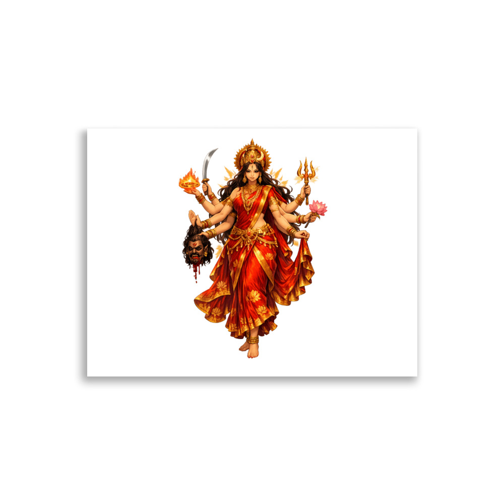 Śakti Mascot Art Print