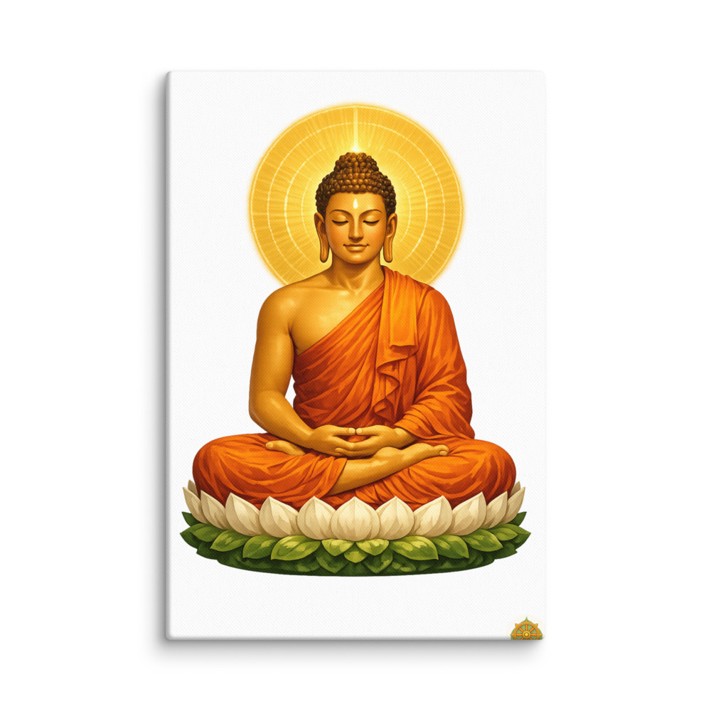 Śākyamuni Mascot Canvas
