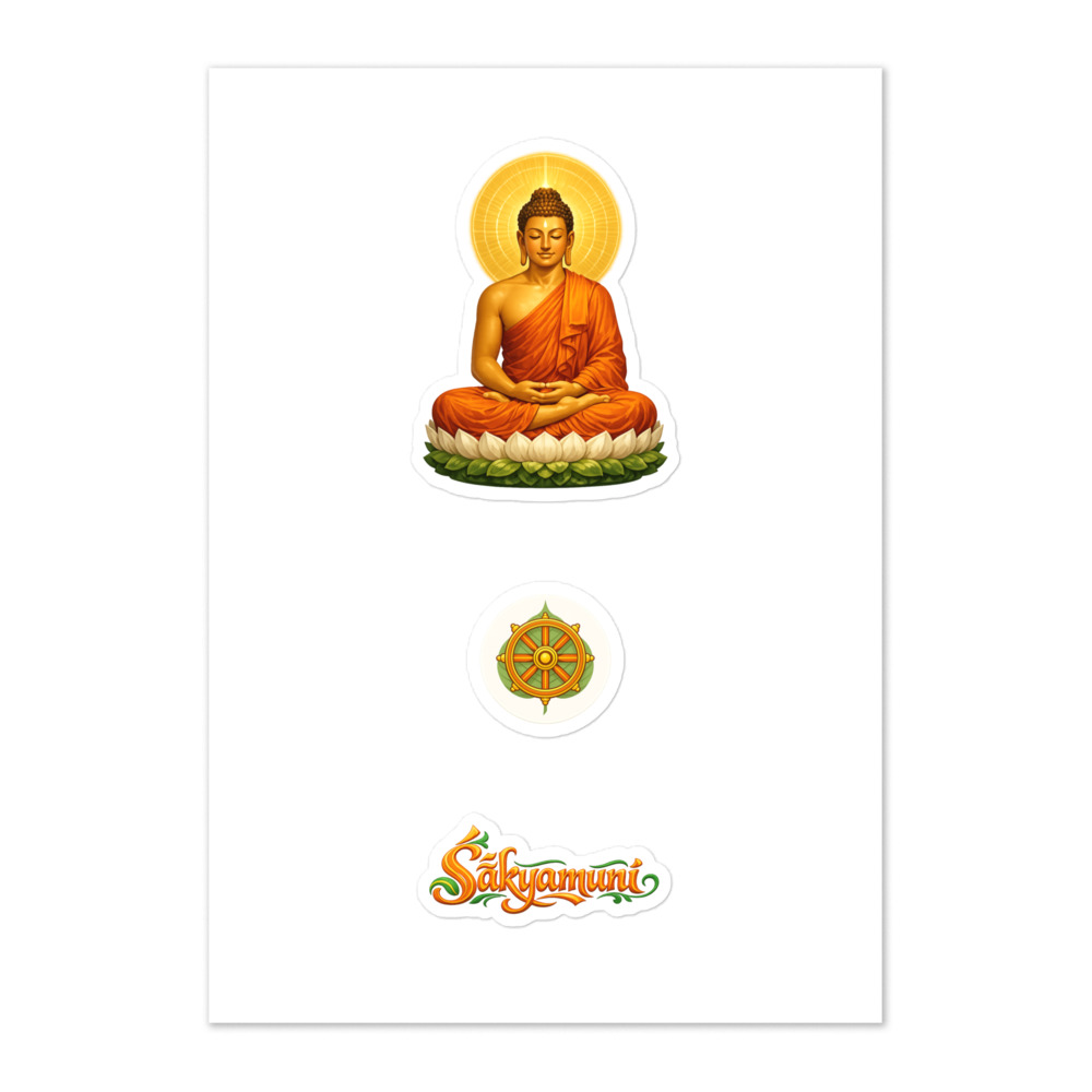 Śākyamuni Seal Sticker Set