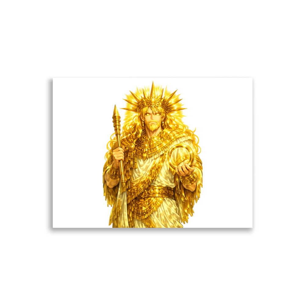 Šamaš Mascot Art Print