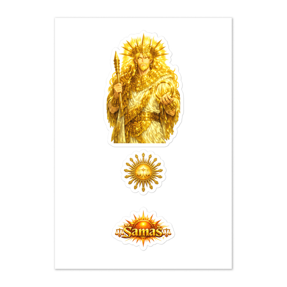 Šamaš Seal Sticker Set