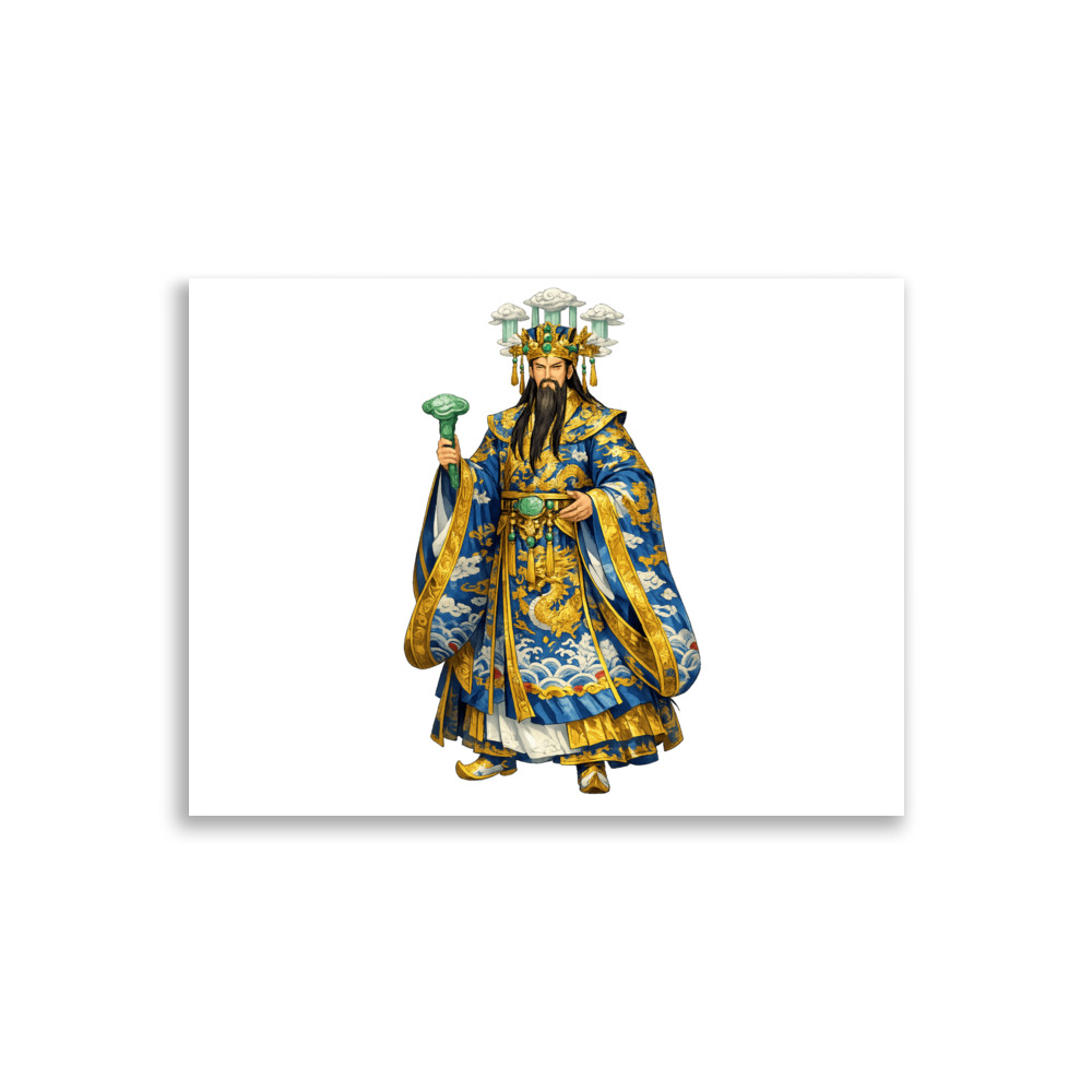 Shàngdì Mascot Art Print