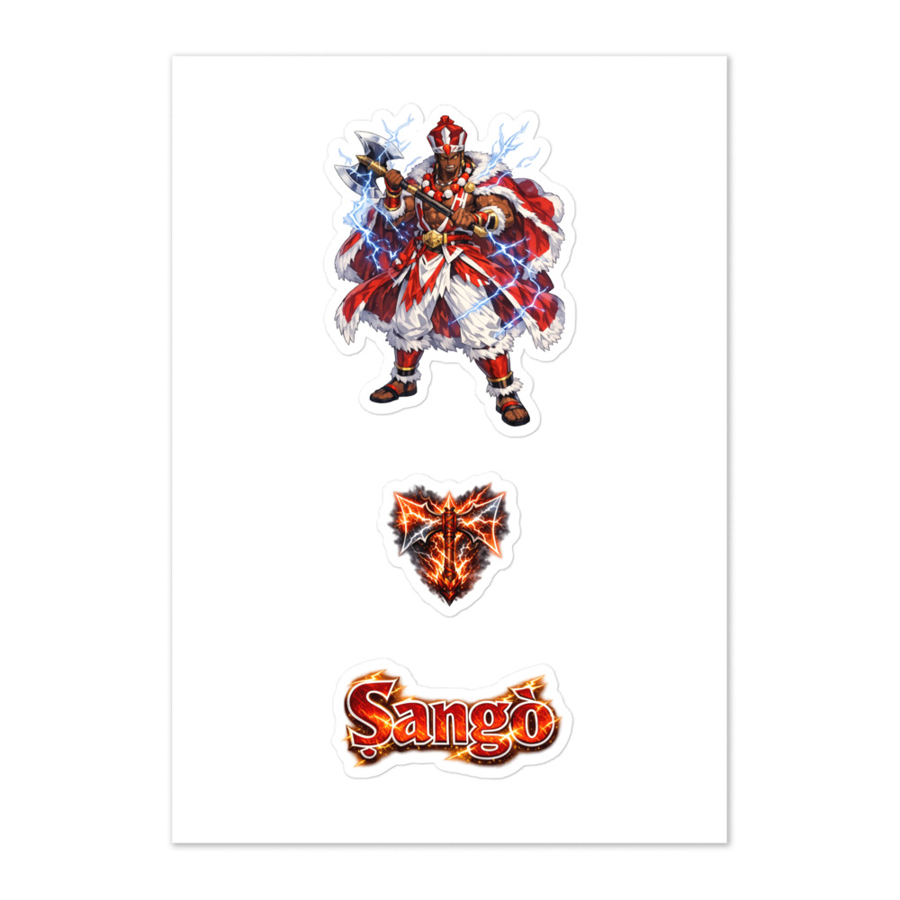 Ṣàngó Seal Sticker Set