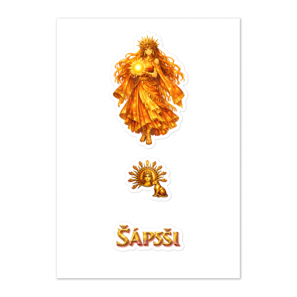 Šāpšu Seal Sticker Set