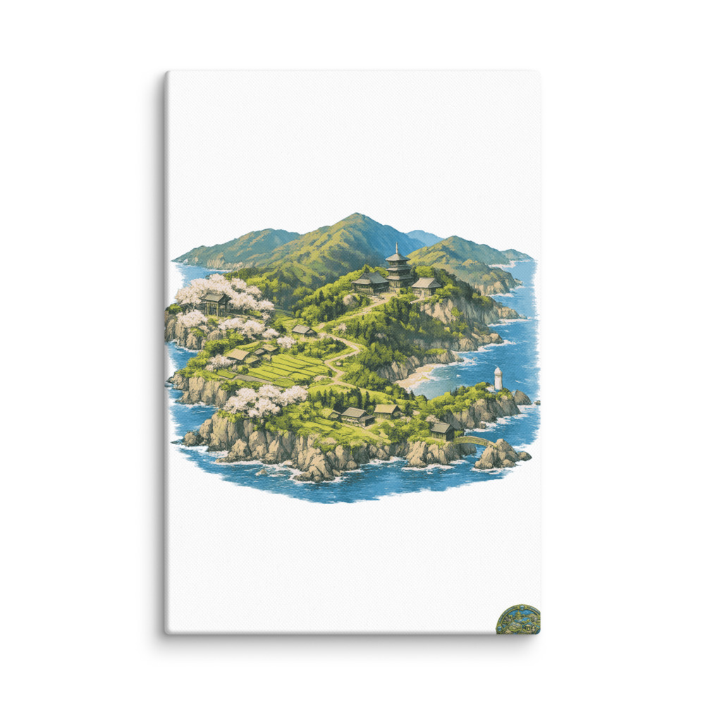 Shikoku Mascot Canvas