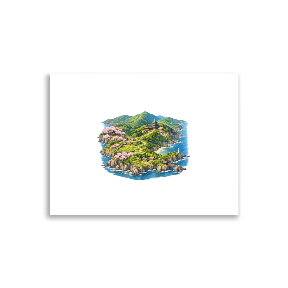 Shikoku Mascot Art Print