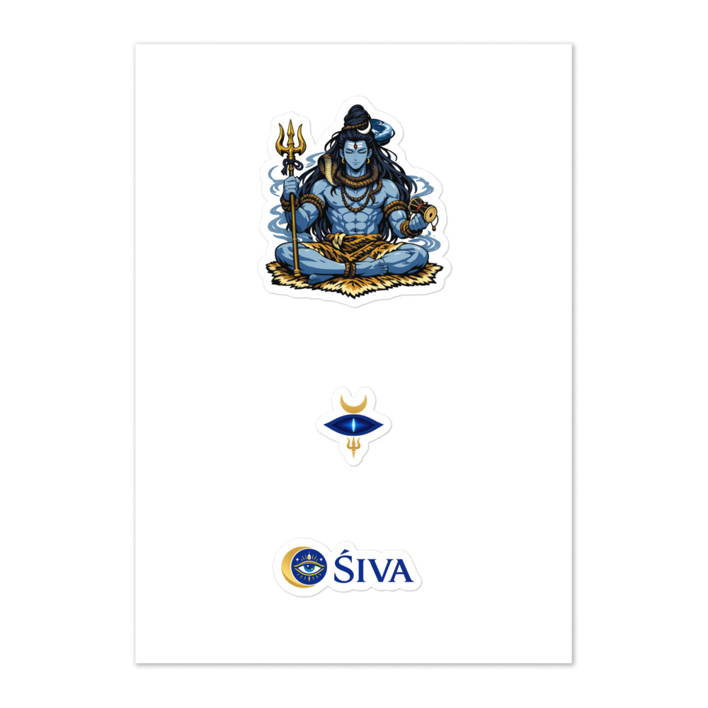 Śiva Seal Sticker Set