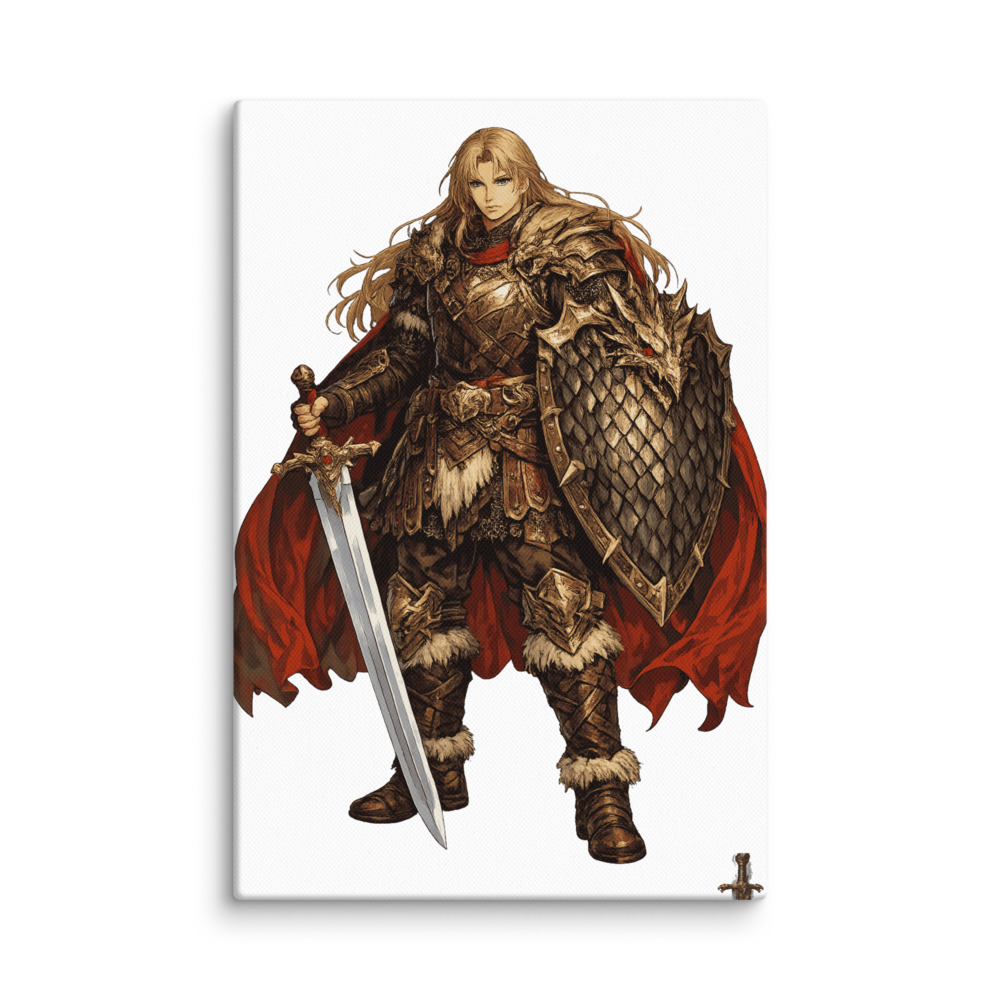 Sigurðr Mascot Canvas