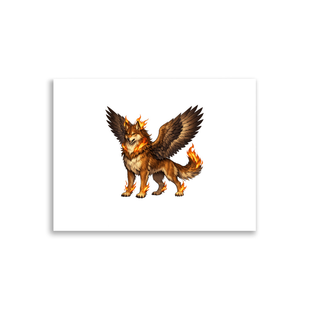Simargl Mascot Art Print