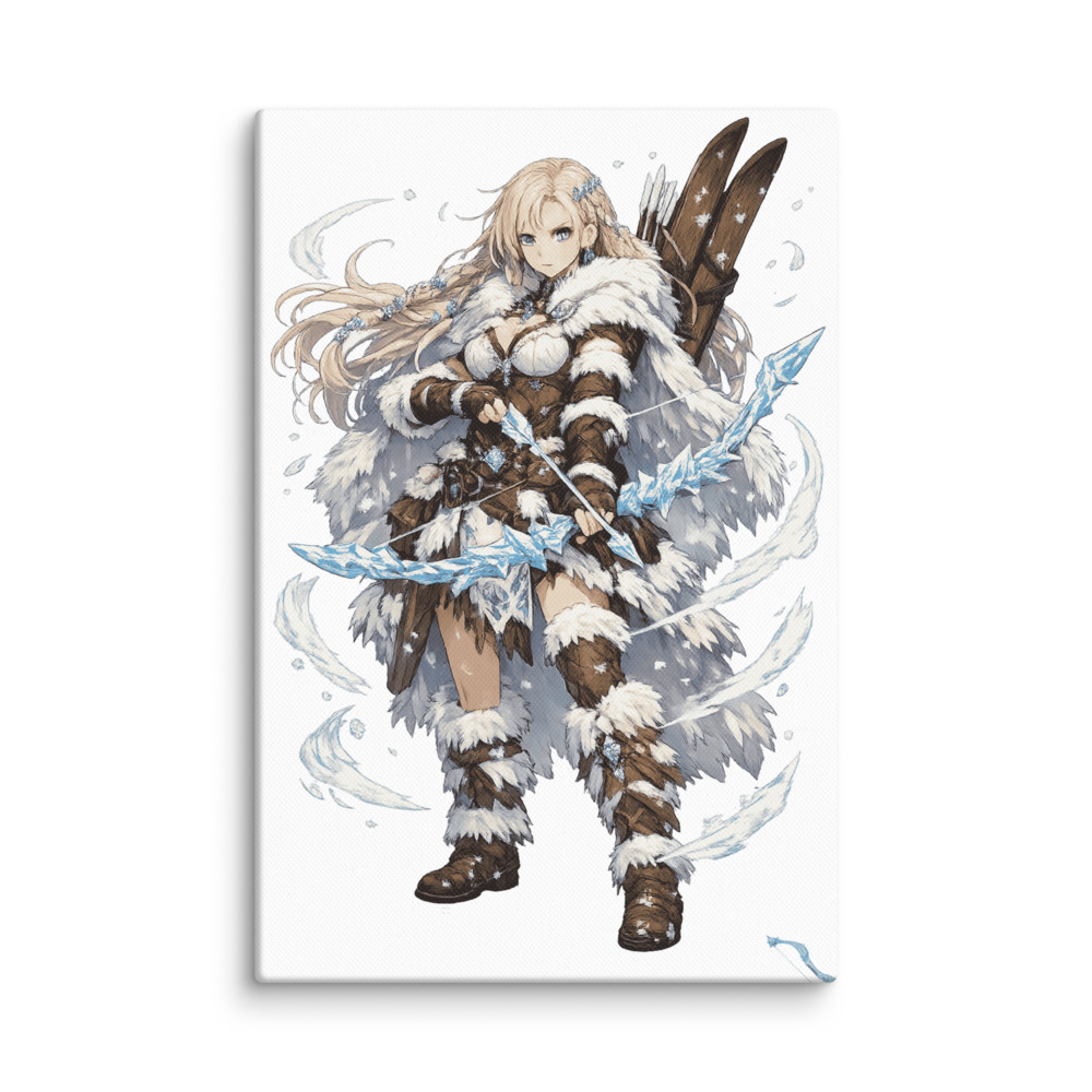 Skaði Mascot Canvas