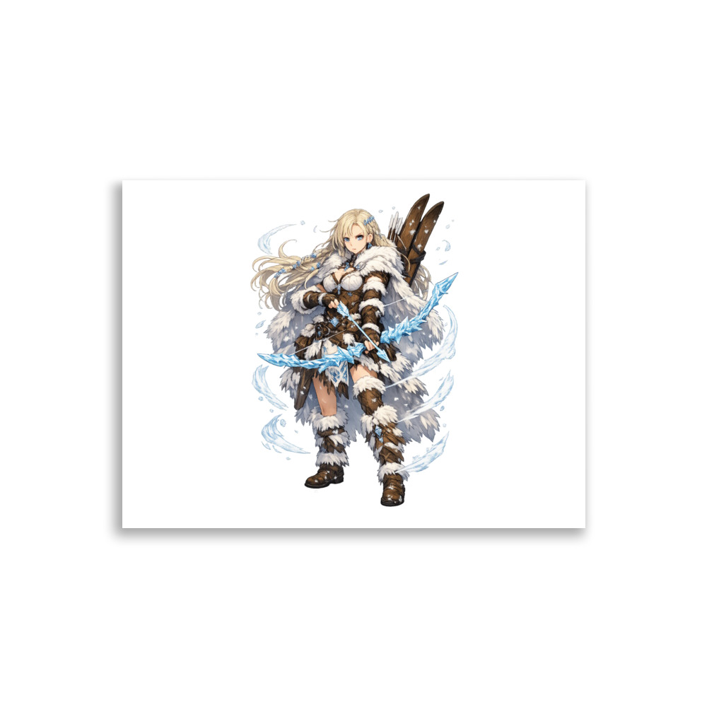 Skaði Mascot Art Print