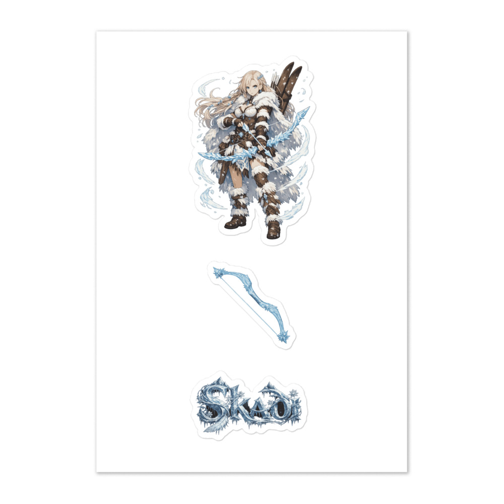 Skaði Seal Sticker Set