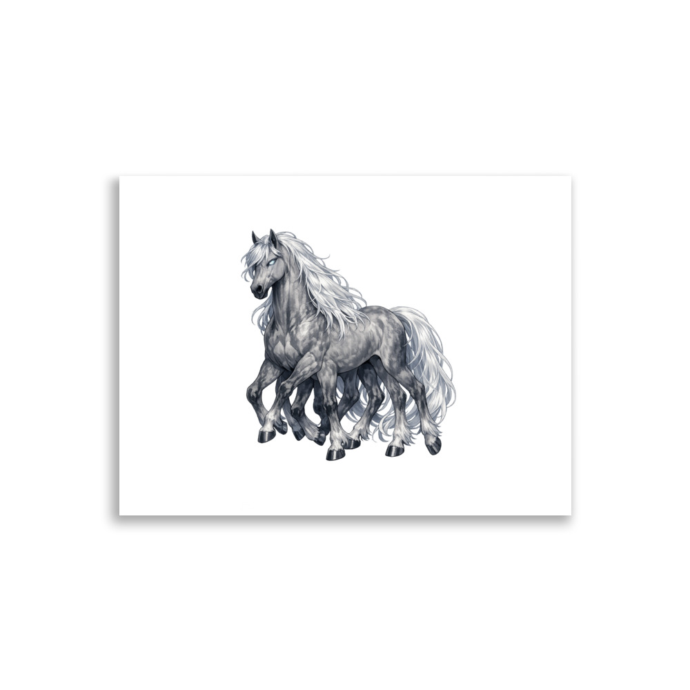 Sleipnir Mascot Art Print