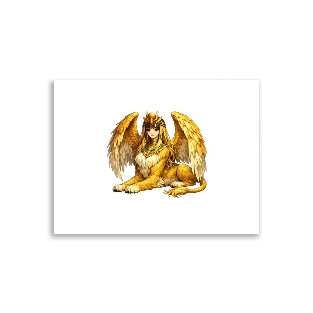 Sphínx Mascot Art Print
