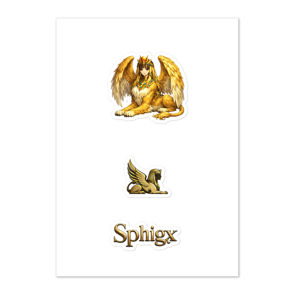 Sphínx Seal Sticker Set