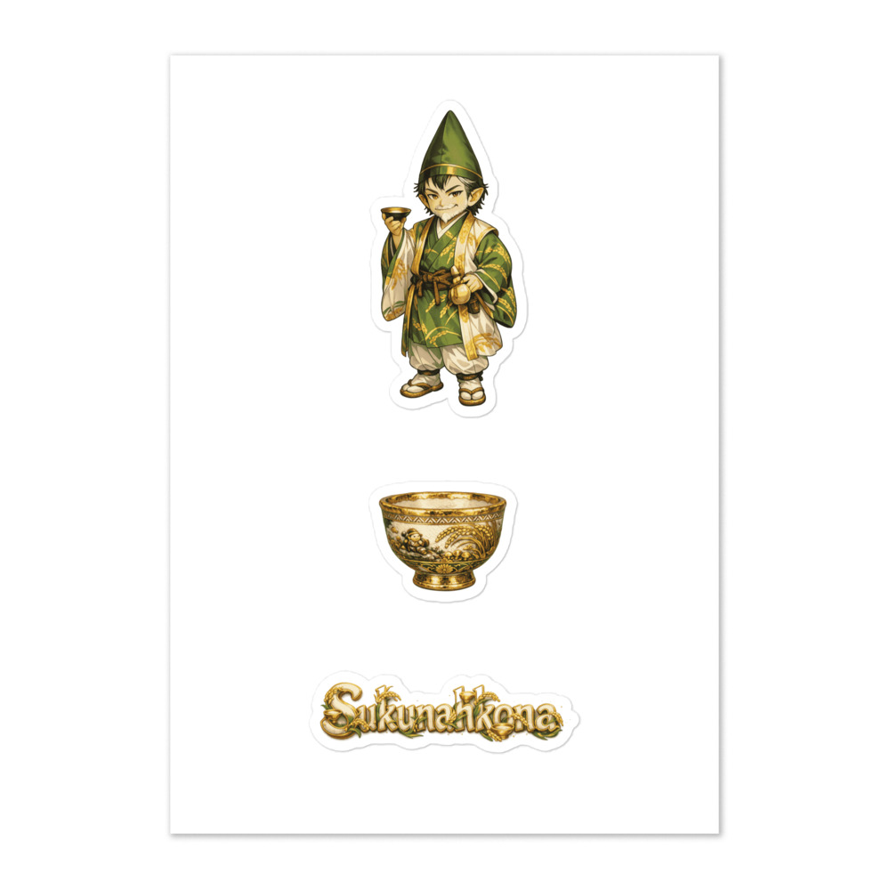 Sukunahikona Seal Sticker Set
