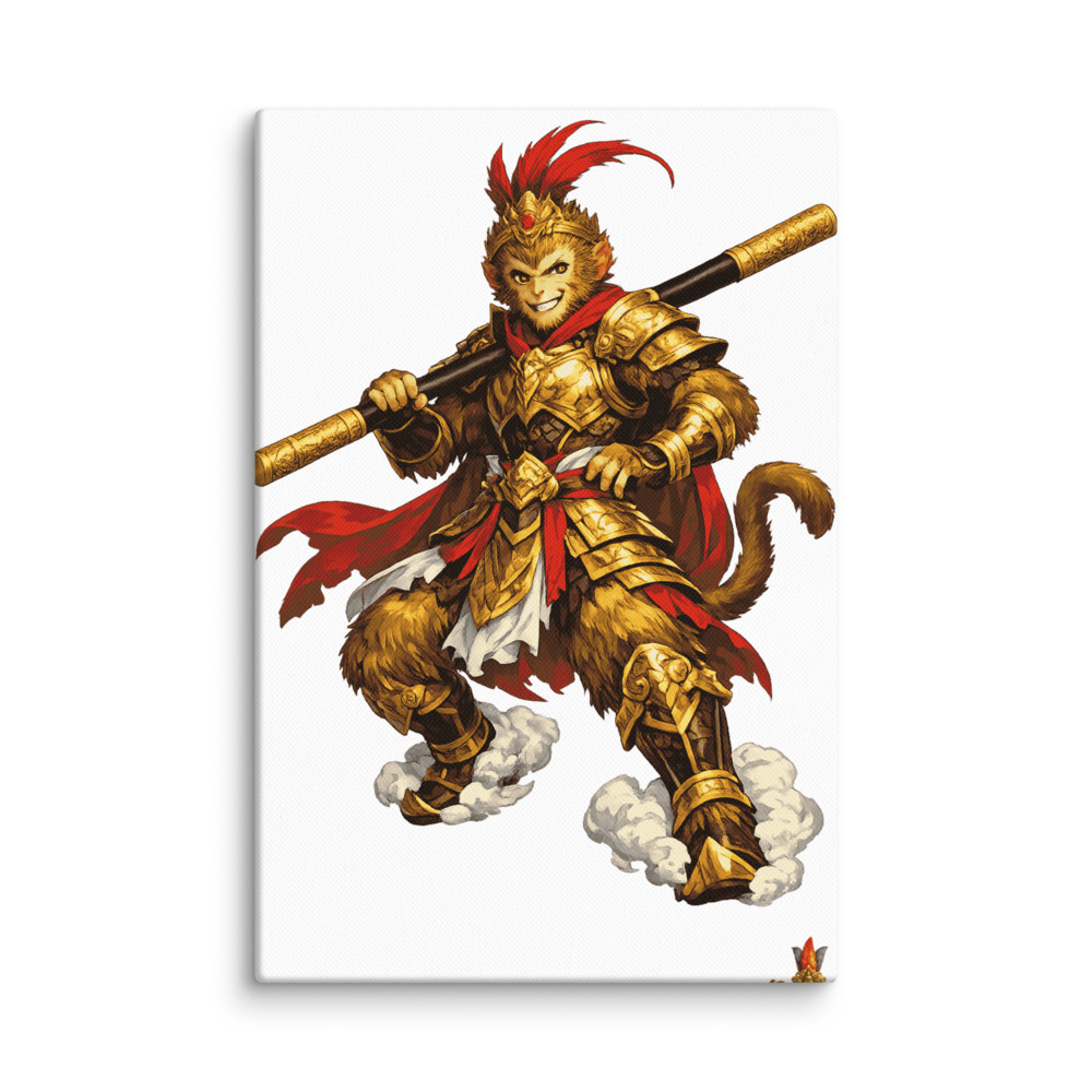 Sūnwùkōng Mascot Canvas