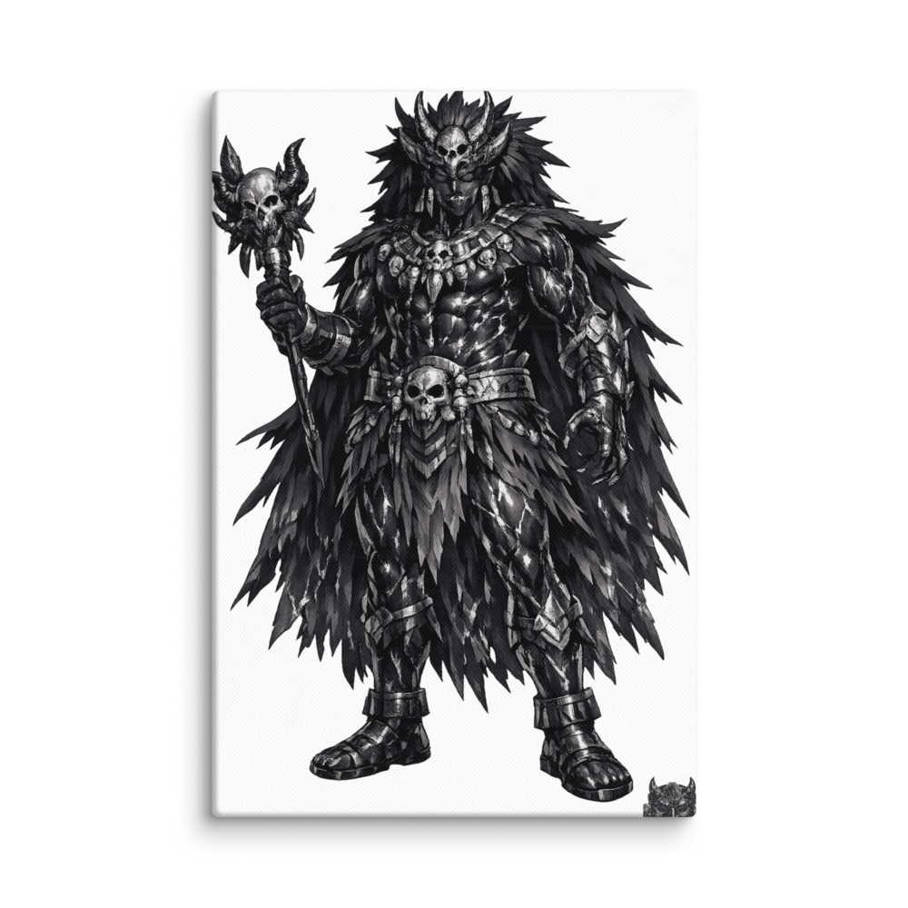 Supay Mascot Canvas