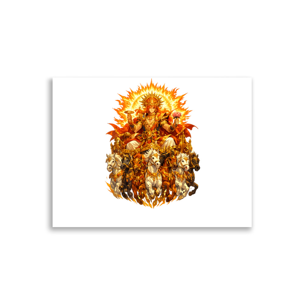 Sūrya Mascot Art Print