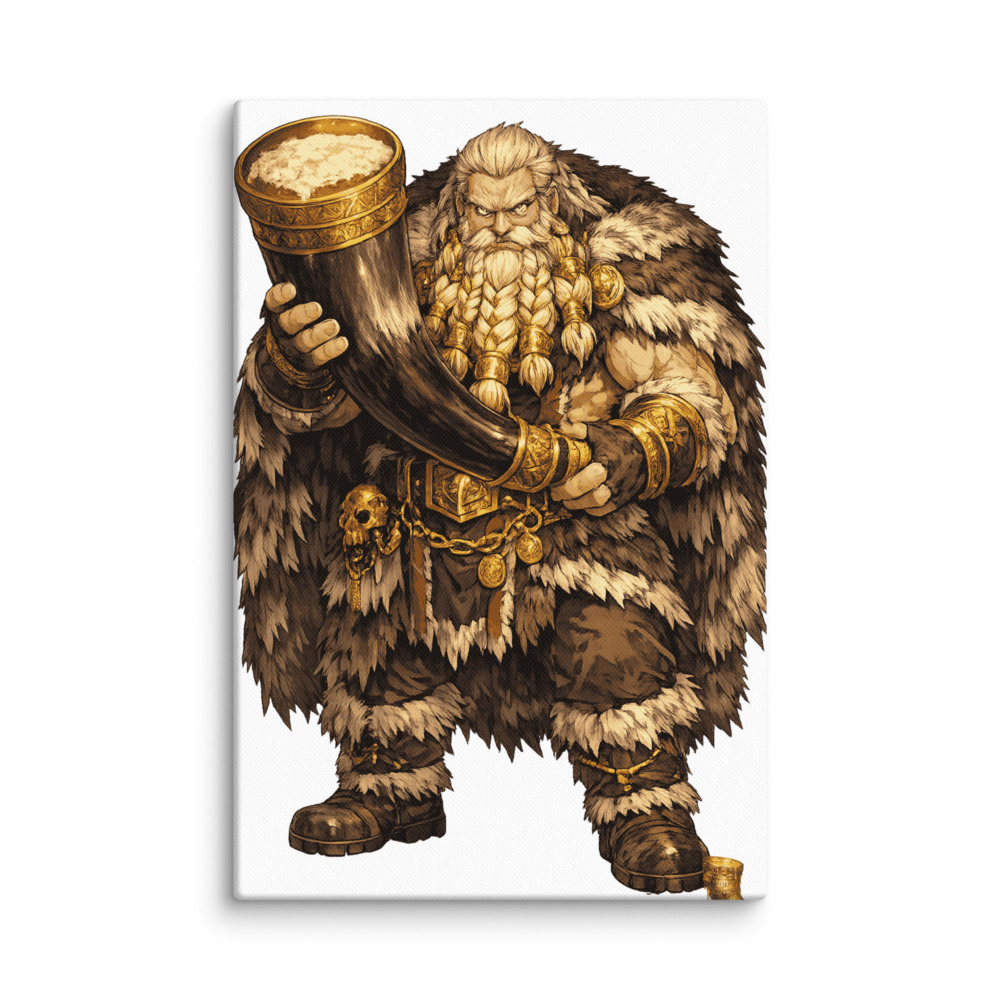 Suttungr Mascot Canvas