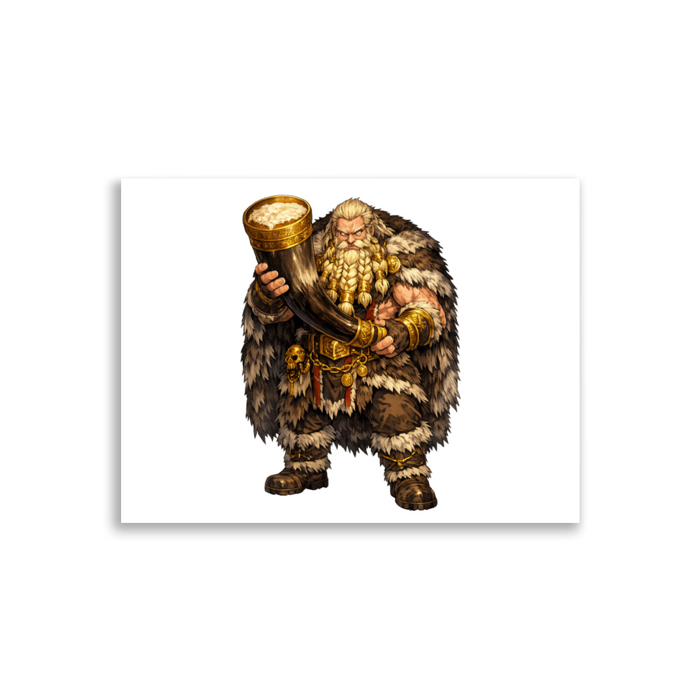 Suttungr Mascot Art Print