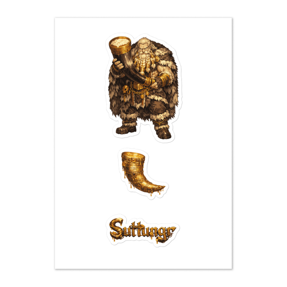 Suttungr Seal Sticker Set