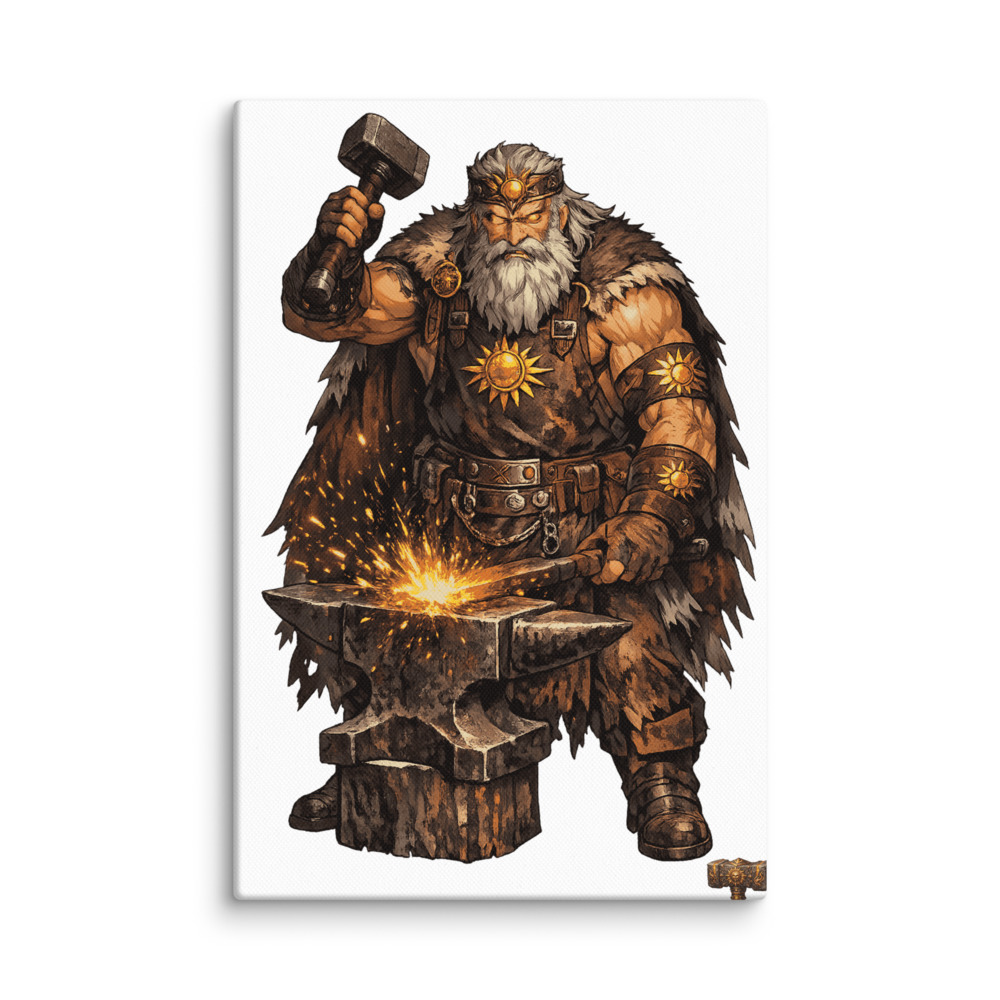 Svarog Mascot Canvas