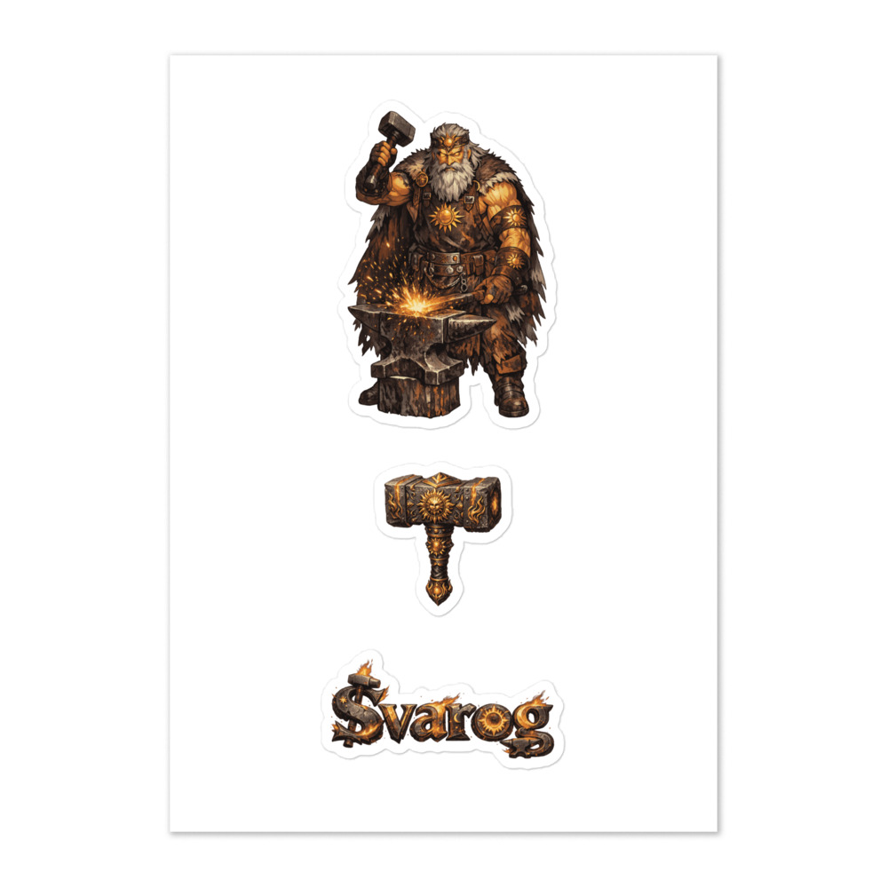 Svarog Seal Sticker Set