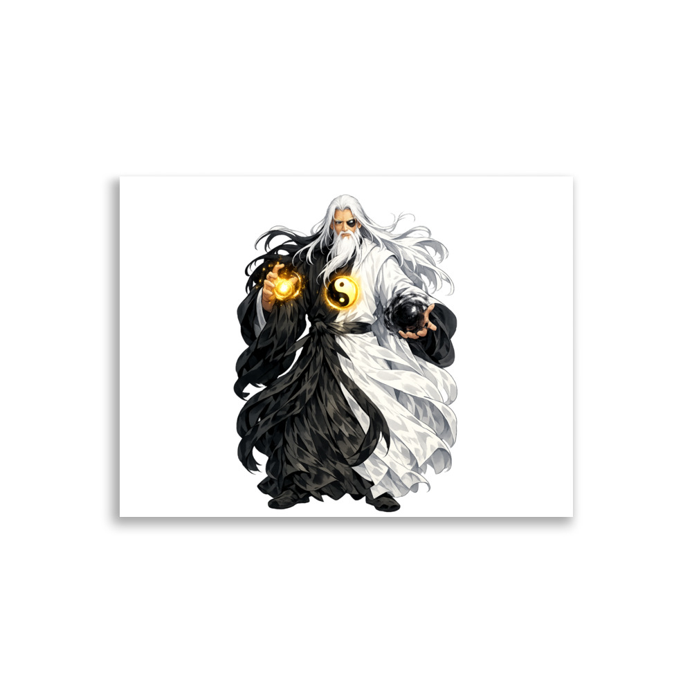 Tàijí Mascot Art Print