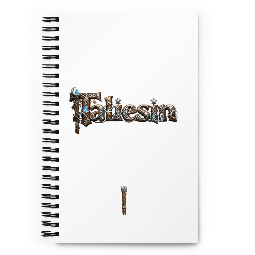 Taliesin Temple Notebook