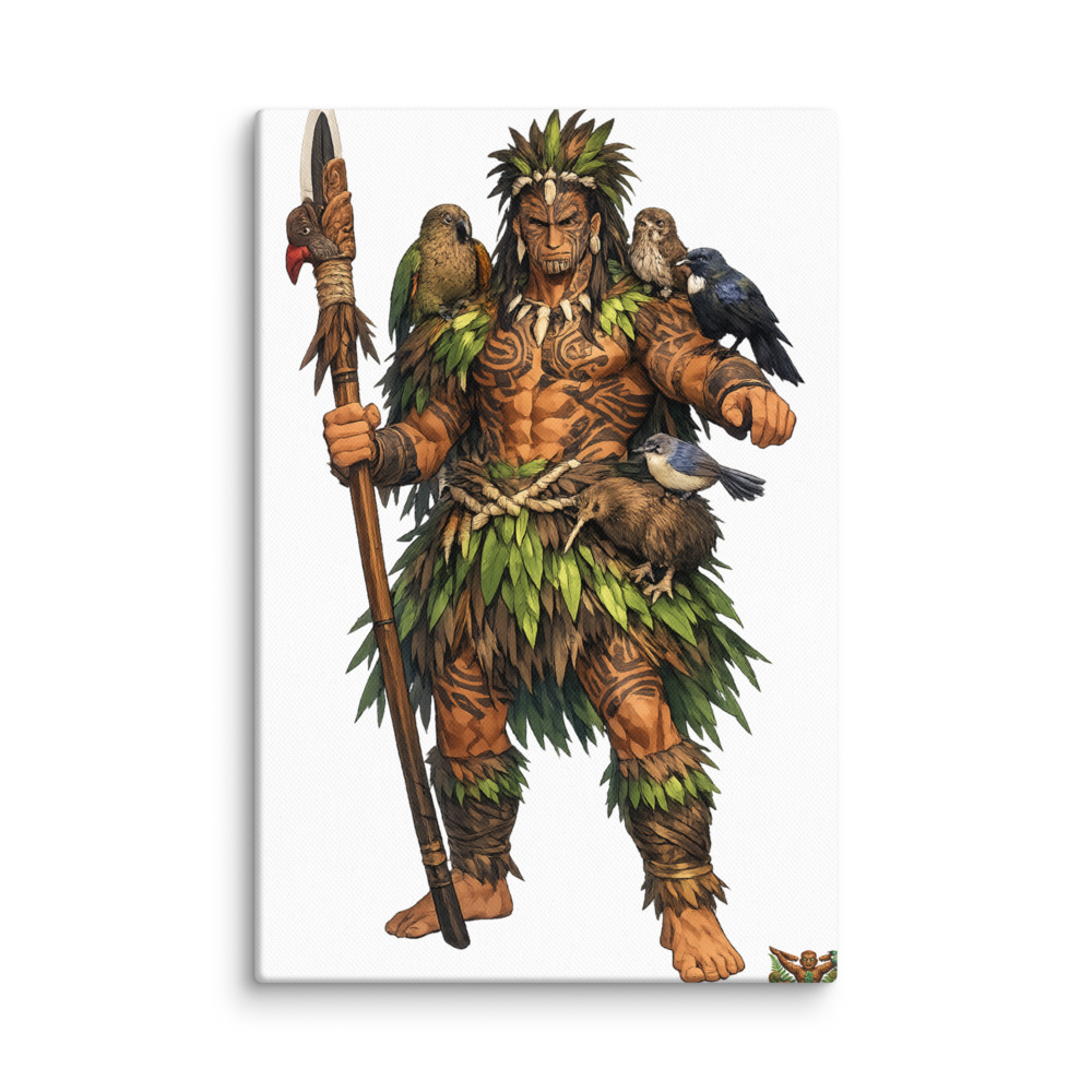 Tāne Mascot Canvas