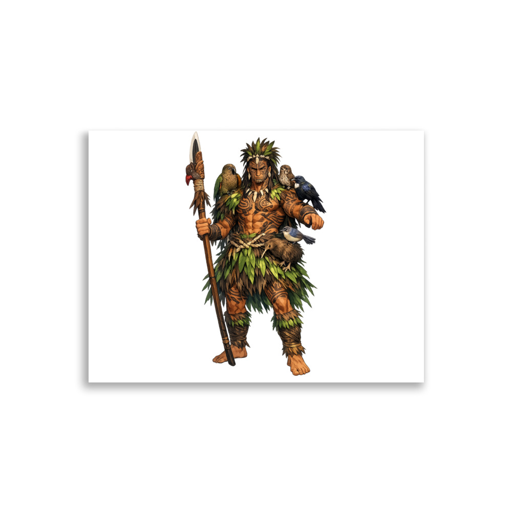Tāne Mascot Art Print
