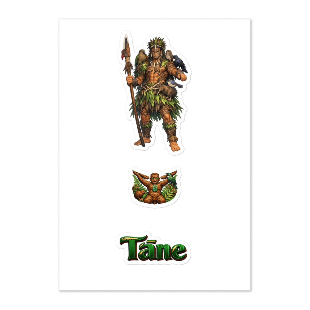 Tāne Seal Sticker Set