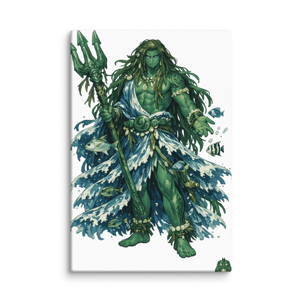 Tangaroa Mascot Canvas