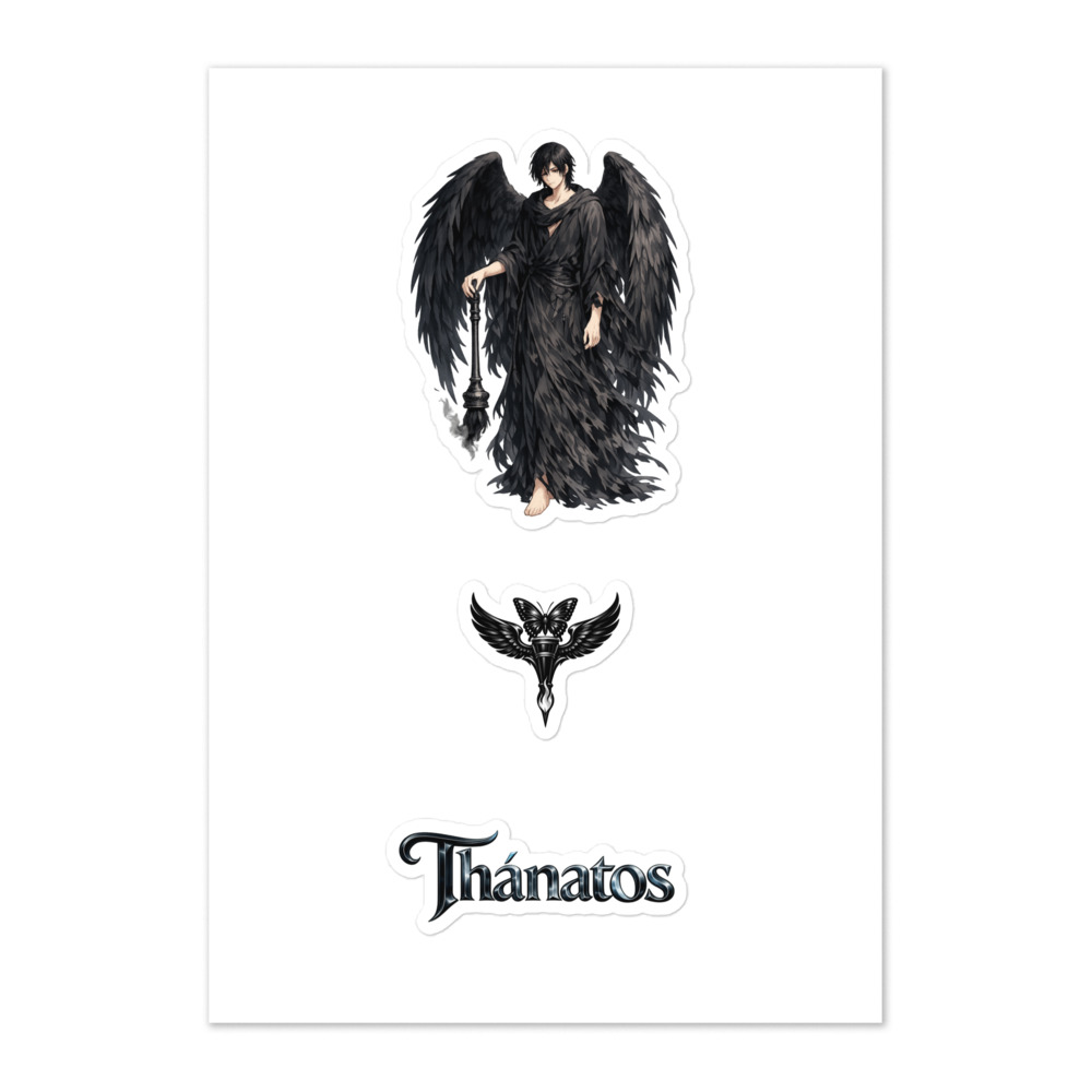 Thánatos Seal Sticker Set