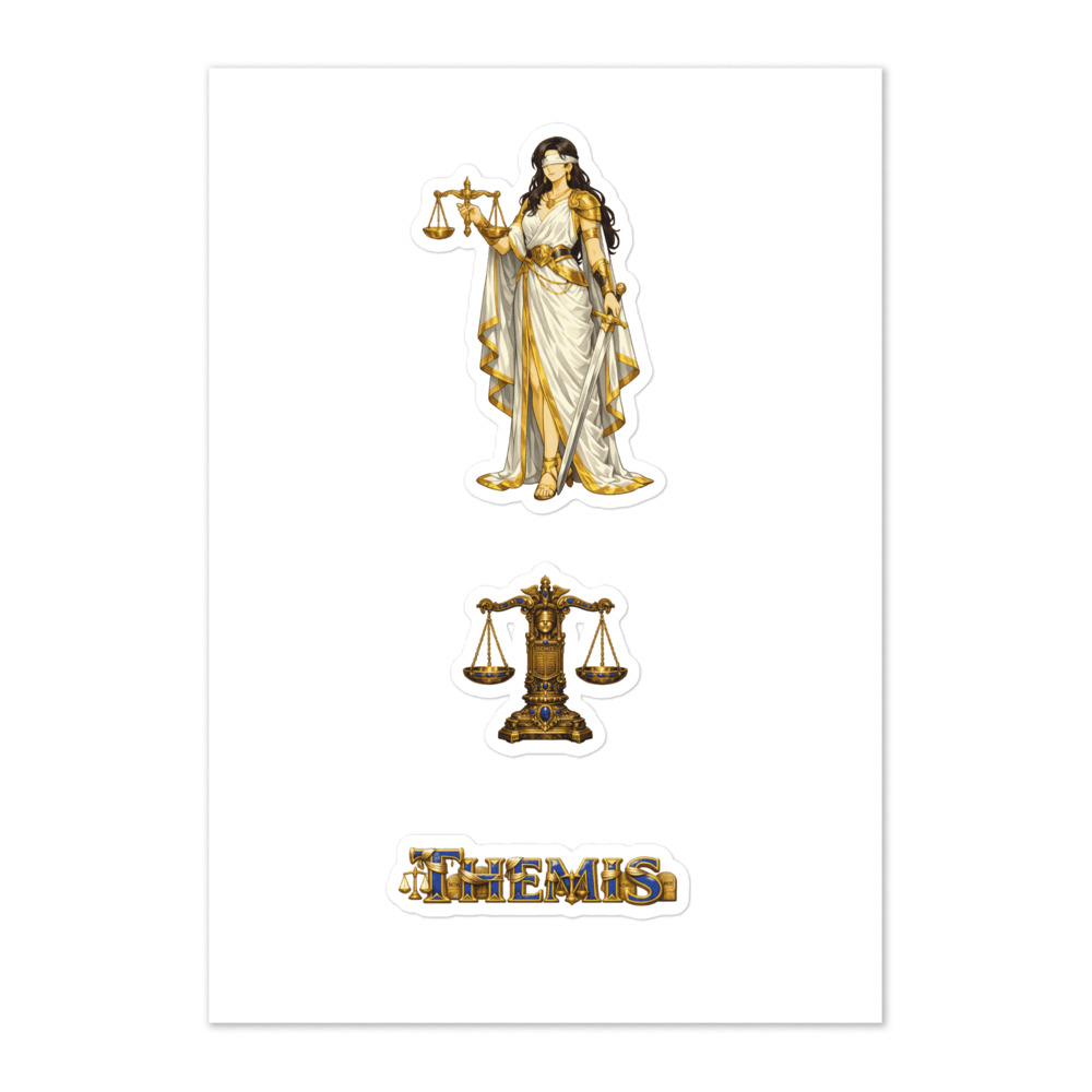 Thémis Seal Sticker Set