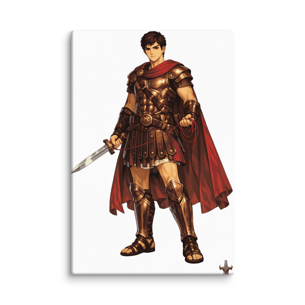 Thēseus Mascot Canvas