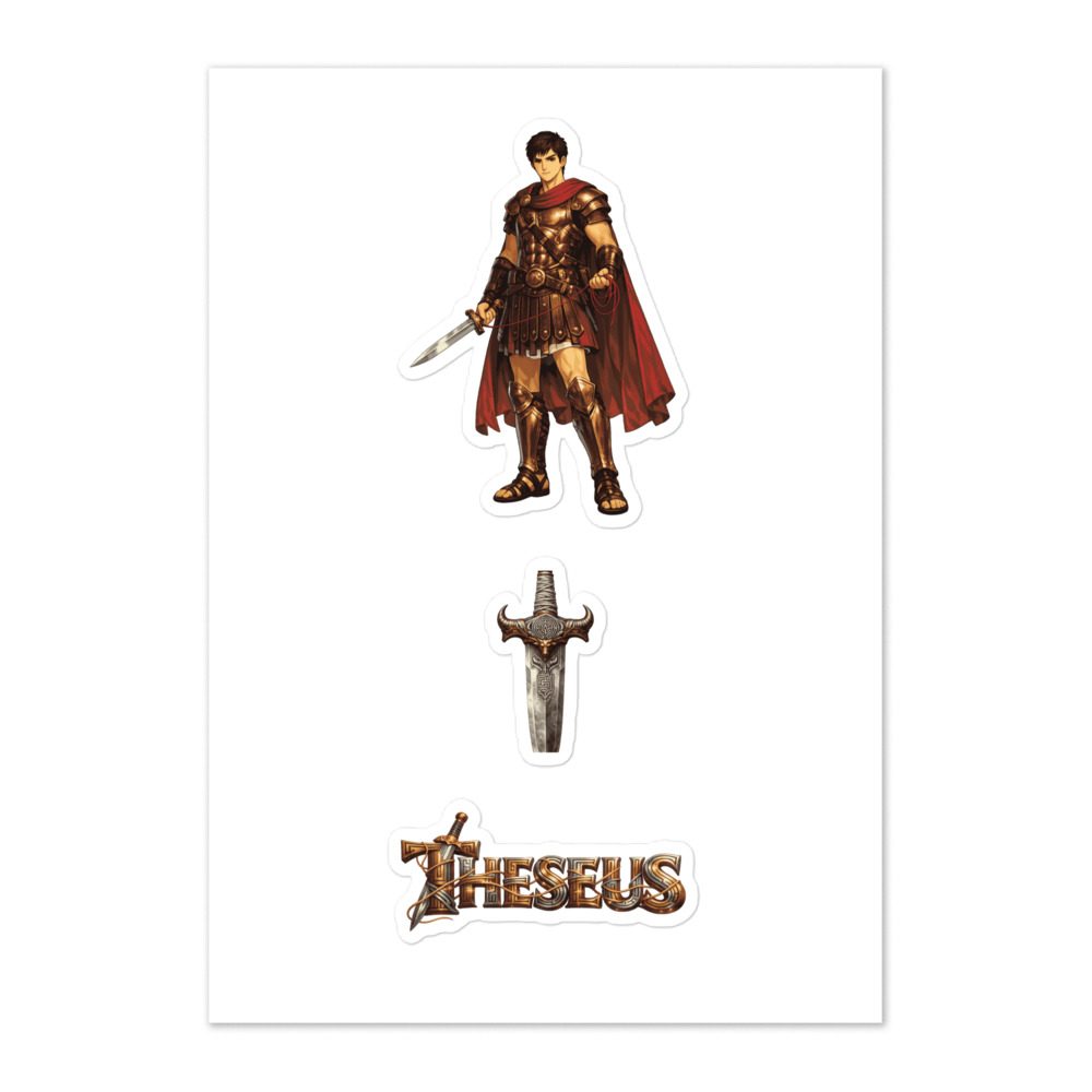Thēseus Seal Sticker Set