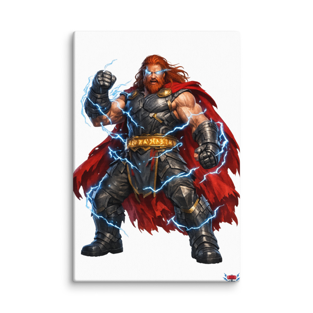 Þórr Mascot Canvas